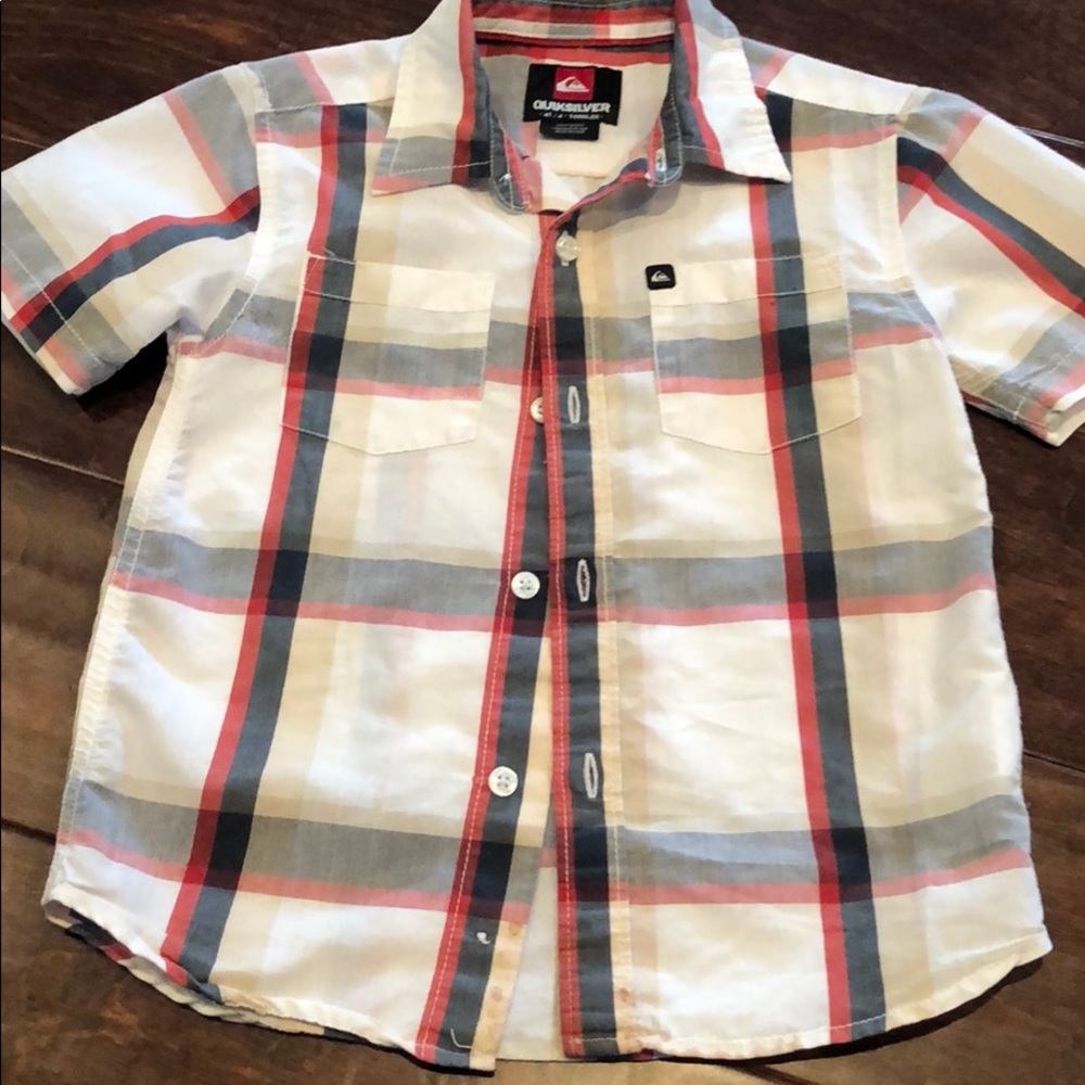 Boys Quicksilver Button down Shirt